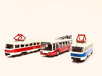 трамвай,троллейбус.